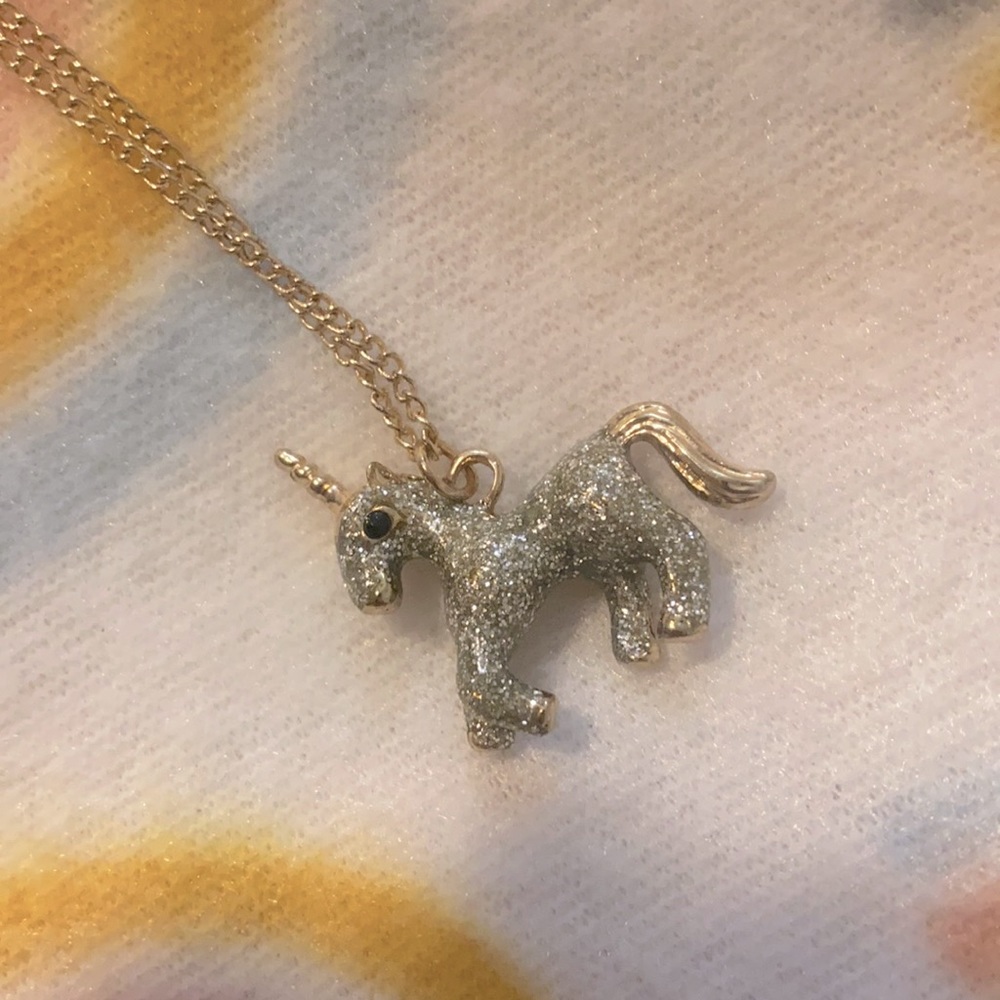 Charming Charlie Unicorn necklace